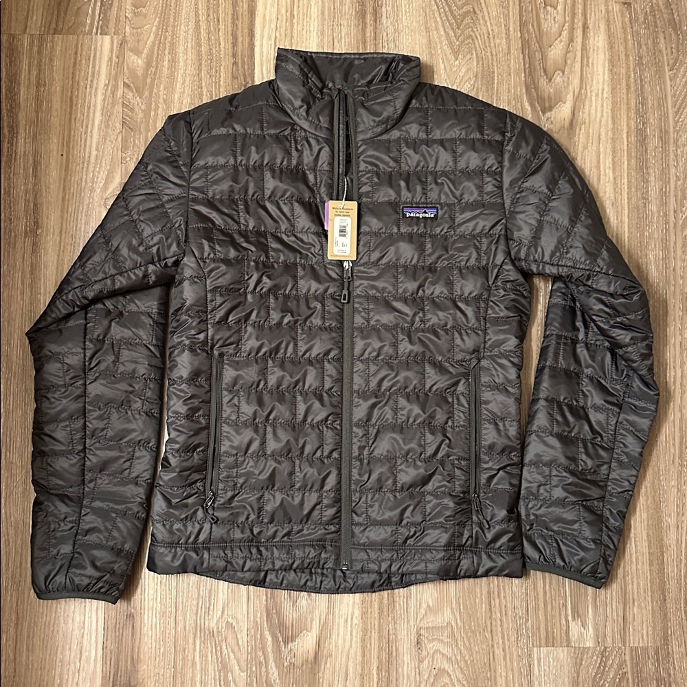 Patagonia Dark Gray Quilted Jacket
